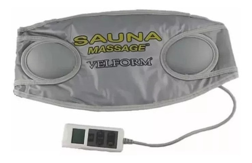Faja Termica Vibradora Velform Sauna Massage Electrica