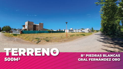 Terreno 500m2 | Piedras Blancas | Fernández Oro