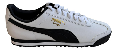Tenis Puma Roma White-black Blancos