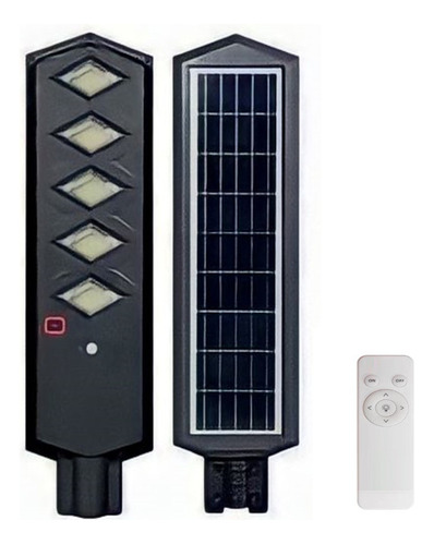 Luminaria Luz Solar De Calle Led 250w Digital Control Ip65 Color de la carcasa Negro Color de la luz Blanco frío