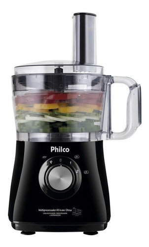 Multiprocessador Philco All in One 2 Citrus 800W preto 110V