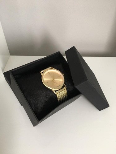 Relógio Feminino Rose Dourado Prata Preto Frete Grátis