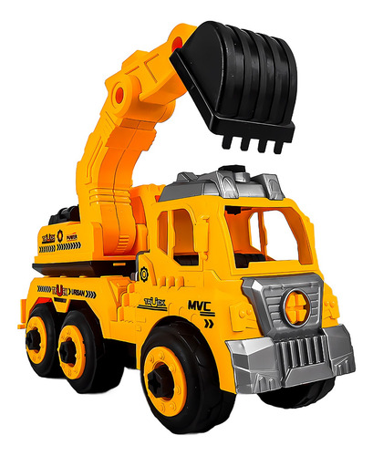 Trator Brinquedo Veículo De Construção Infantil Desmontável