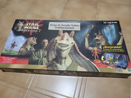 Juego De Mesa Star Wars Batalla De Naboo Tridimensional 