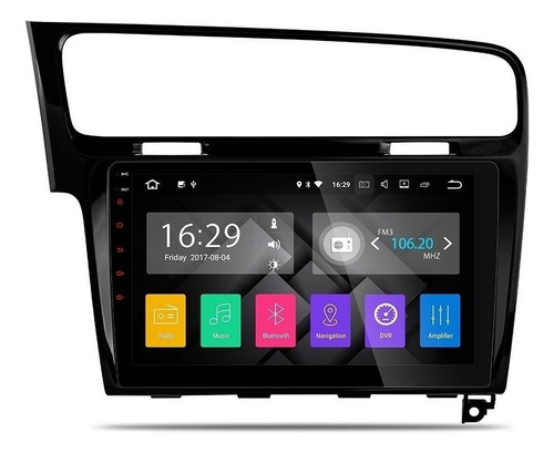 Volkswagen Golf Gti 2015-2017 Estéreo Android Gps Touch Wifi