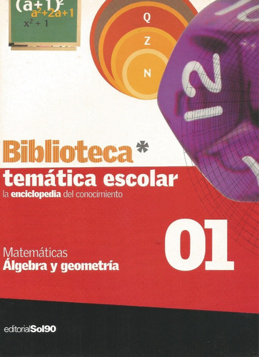 Libro De Matemáticas Álgebra Y Geometría