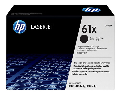 Cartucho De Toner Original Hp Laserjet 61x 4100 4100mfp Csi