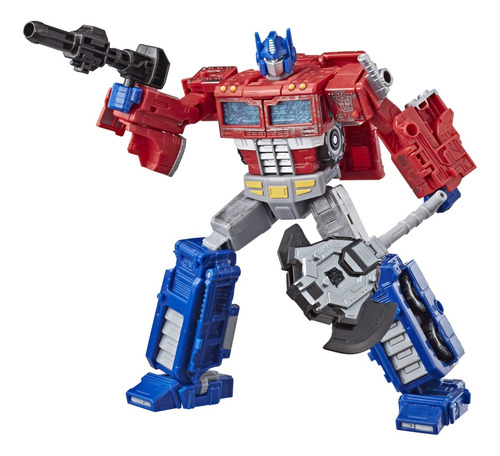 Transformers War For Cybertron Optimus Prime Clase Viajero