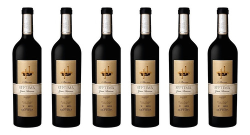 Vino Septima Gran Reserva 10 Barricas Malbec X750cc Caja X6