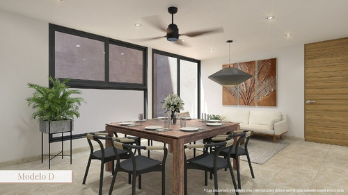 Imagen 3 de 19 de Departamento En Venta Privada Hómu, Temozón Norte *mod. D*