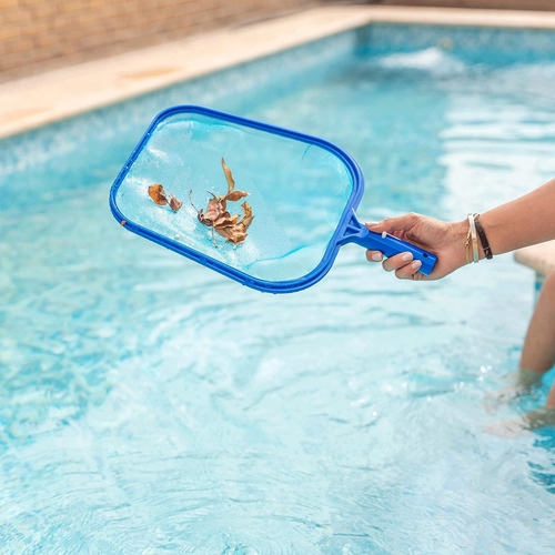 Kit Limpieza Alberca Piscina Cepillo 18 Pulgadas Pala Red