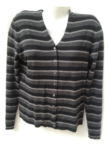 Saquito Cardigan De Lana Merino Talle M