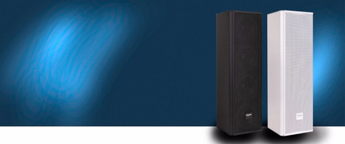 4 Caixas Som Line Array C425 Donner 100wrms Top Igreja Preta