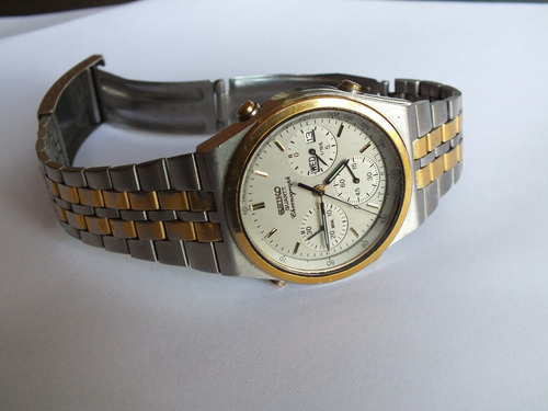 Relógio Seiko Cronômetro 7a38 - Década De 80 Conservado