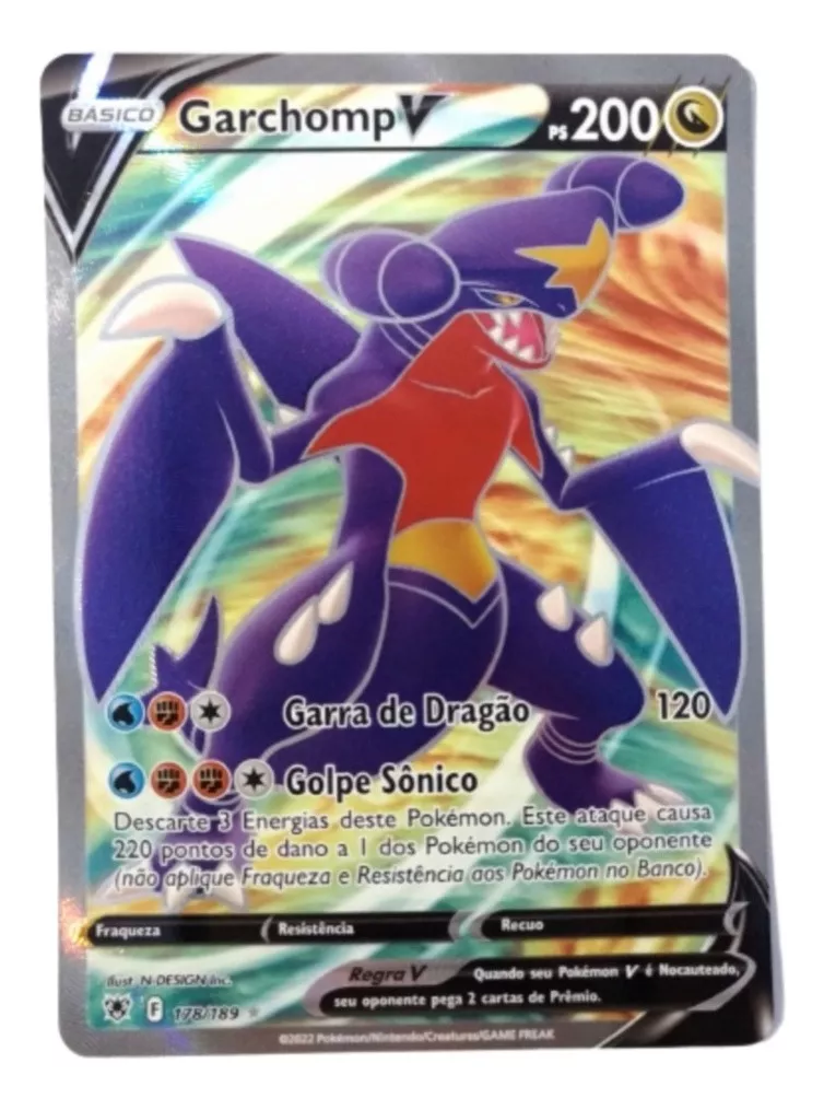 Carta Pokémon Genesect V Full Arte Coleção Golpe Fusão