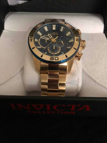 Reloj De Hombre Invicta Edición Especial Dorado $7000