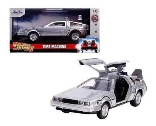 Delorean Time Machine Volver Al Futuro 2 Jada Esc 1:32 