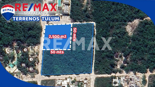 Oportunidad Terreno De 2500 M2 A Solo 100 Mts De La Av Kukulcan Region 15 De Tulum
