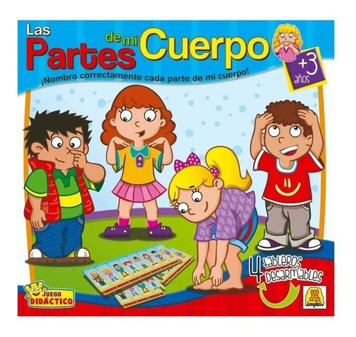 Juego Didáctico Las Partes De Mi Cuerpo Implas Art 426 