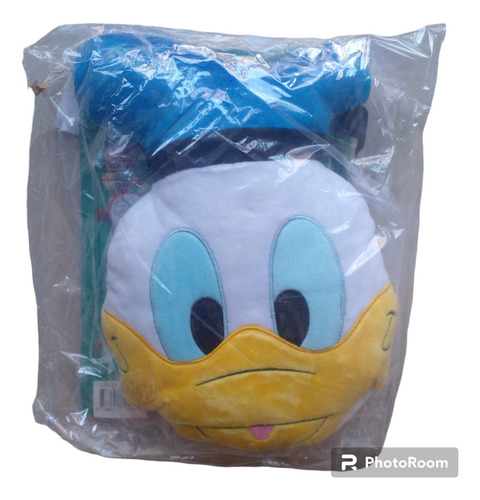 Cuento Disney + Peluche (almohadón)  Pato Donald. Nuevo