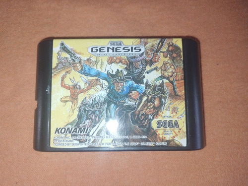 Sunsetriders Konami Sega Genesis Megadrive