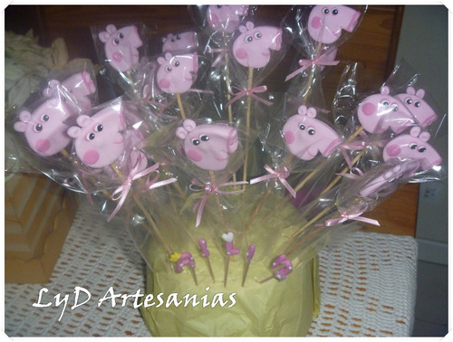 Pinches Golosineros En Porcelan Fria Para Candy Bar Por 10
