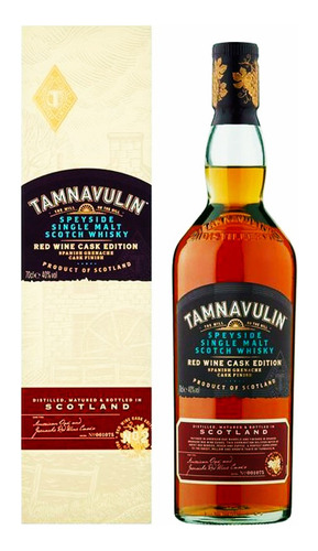 Whisky Tamnavulin Red Wine Cask Edition Nº 2 - 700ml 40% Abv