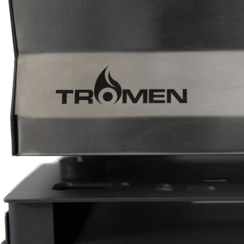 Parrilla Eléctrica Angus E480 Con Dimmer Tromen Forastero Color Gris