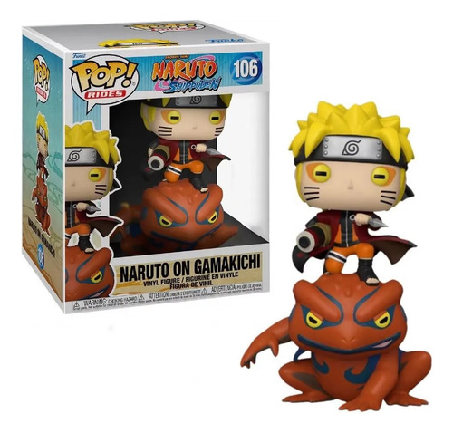 Funko Pop Rides Naruto On Gamakichi 106