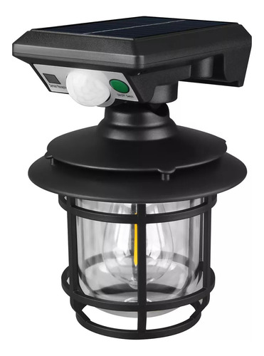 Lámpara Exterior Jardin Impermeable C/ Sensor De Movimiento
