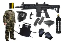 Comprar Tippmann Tmc Negra Overol Careta Hopper Gotcha Xchws C