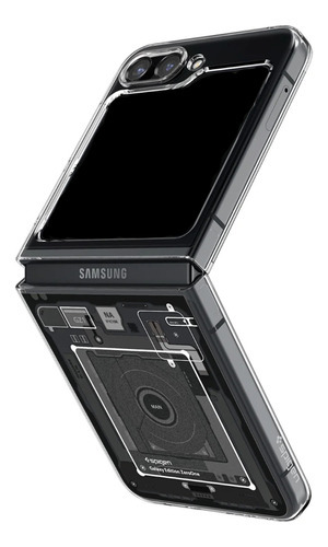 Funda Para Samsung Z Flip 5 Spigen Air Skin Zero One