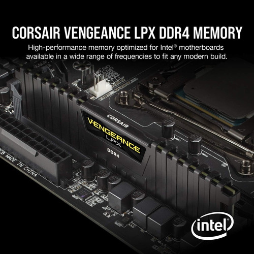 Memoria Ram Gaming Corsair 16gb (2x8) Ddr4 3200mhz Para Pc