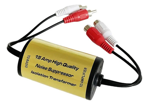 Filtro Audio Rca Aislador Bucle Tierra Auto O Casa
