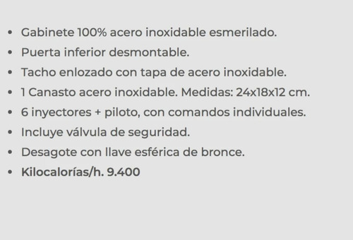 Imagen 5 de 9 de Freidora Industrial Sol Real Triple Inyección 043 10 Lts Ge