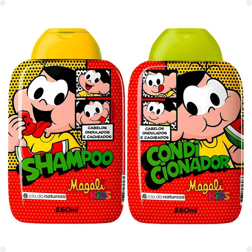 Kit Cia Da Natureza Magali Cabelos Ondulados Cacheados Com 2