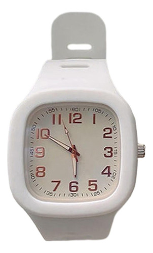 Reloj Minimalista, Reloj Electrónico, Elegante Reloj Blanco