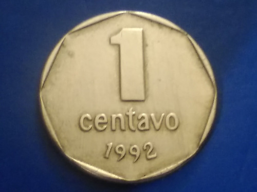 Moneda 1 Centavo 1992 Argentina Convertible Money Argentina 