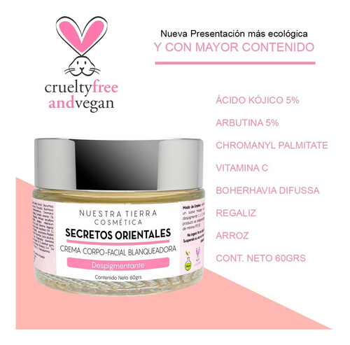 Imagen 5 de 7 de Kit Suero Ac. Tranexámico + Crema Blanqueadora Secretos