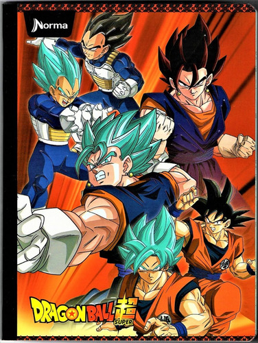 Cuaderno Mediano Dragon Ball Super Vegito Cuadros 100 Hojas | MercadoLibre Cuaderno Mediano Dragon Ball Super Vegito Cuadros 100 Hojas | MercadoLibre