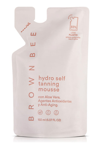 Autobronceador Brown Bee Hydro Mousse Refill