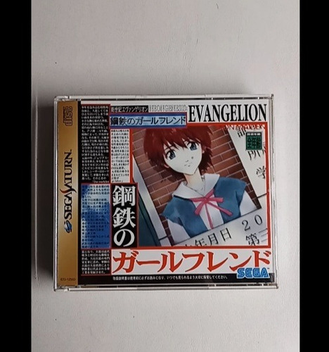 Juego Evangelion Sega Saturn Completo Japones (Usado)