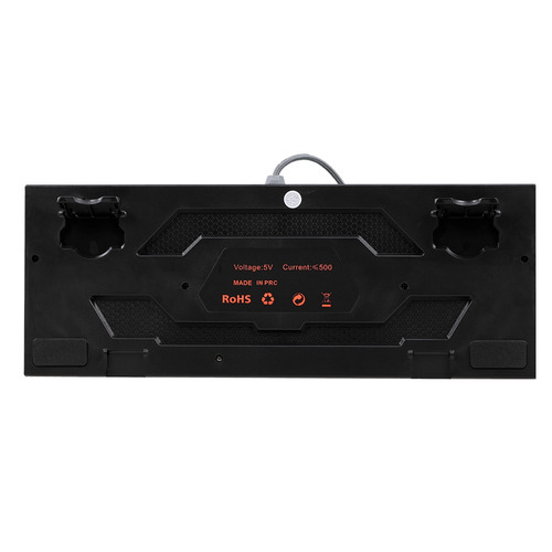 Teclado Retroiluminada Gaming Mecánico Interruptor Azul 87 T