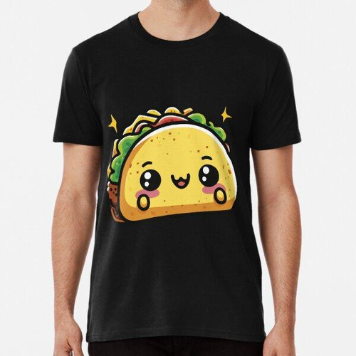 Remera Lindos Tacos Kawaii Chibi - 1 Algodon Premium