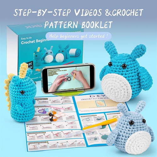 Kit De Inicio De Moritakk Crochet Beginners - Kit De Crochet