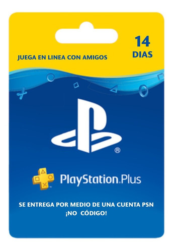 Play Station Plus 14 Días Psn Ps5 Ps4 Entrega Inmediata!