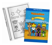 Comprar Kit Imprimible Librito Para Pintar  Y Personaliz Reyes Magos