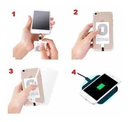 Receptor Qi Wireles Charger Receiver (todos) Novo