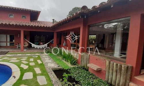 Imagem 7 de 30 de Alphaville 12 - Casa 600m² - 6 Dormitórios, 3 Suítes, Piscina, Churrasqueira, Jardim, Aquário Natural - Cncd083