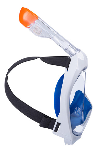 Kit Snorkel Máscara Easybreath 500 + Aletas Adulto Azul Sube
